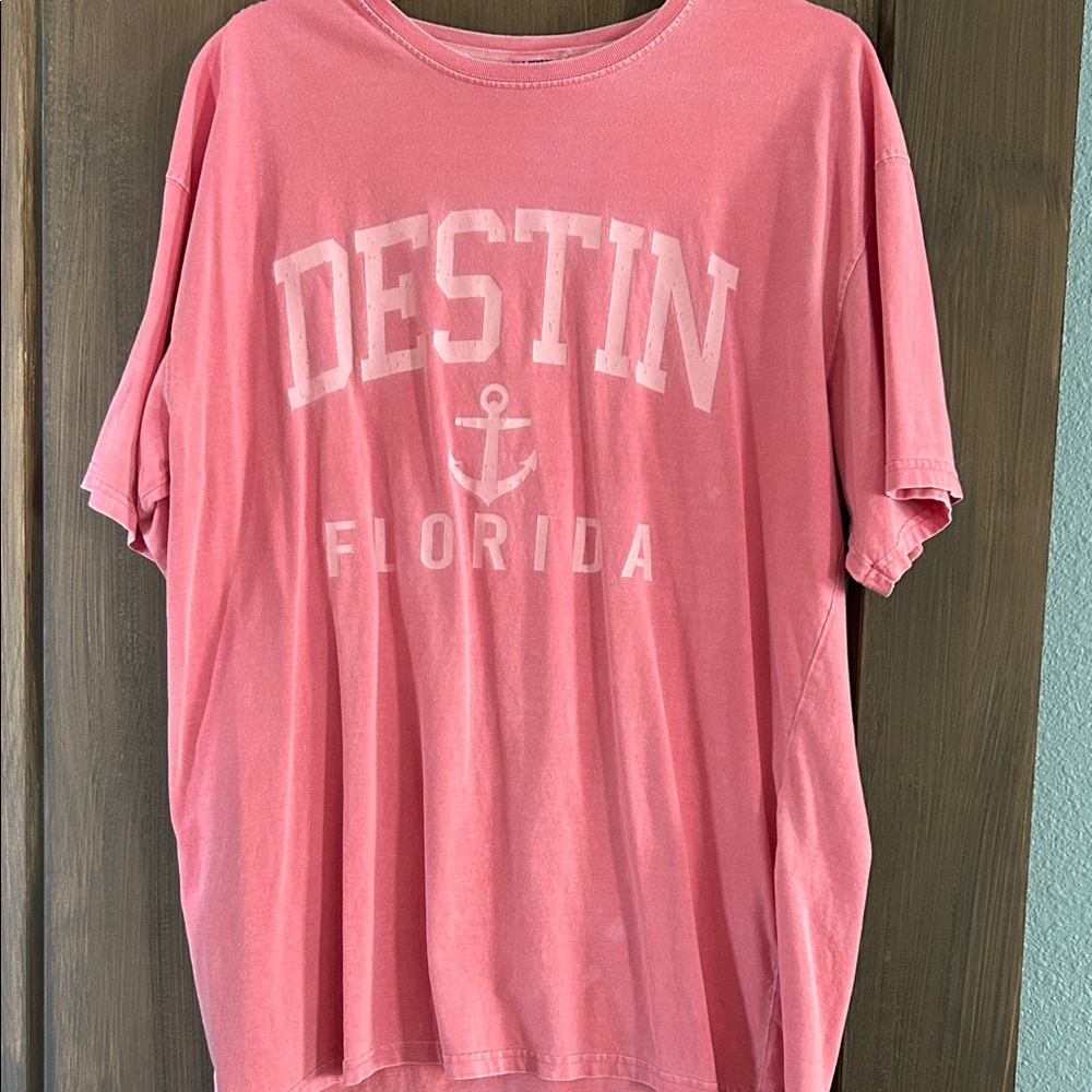 Destin Florida Pink Short Sleeve Tee
